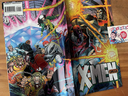 Comic - X-men Omega #1 Magneto Apocalypse Chrome