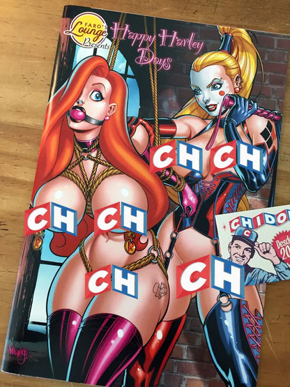 Comic - Faro's Lounge Jessica Rabbit Harley Quinn Varese