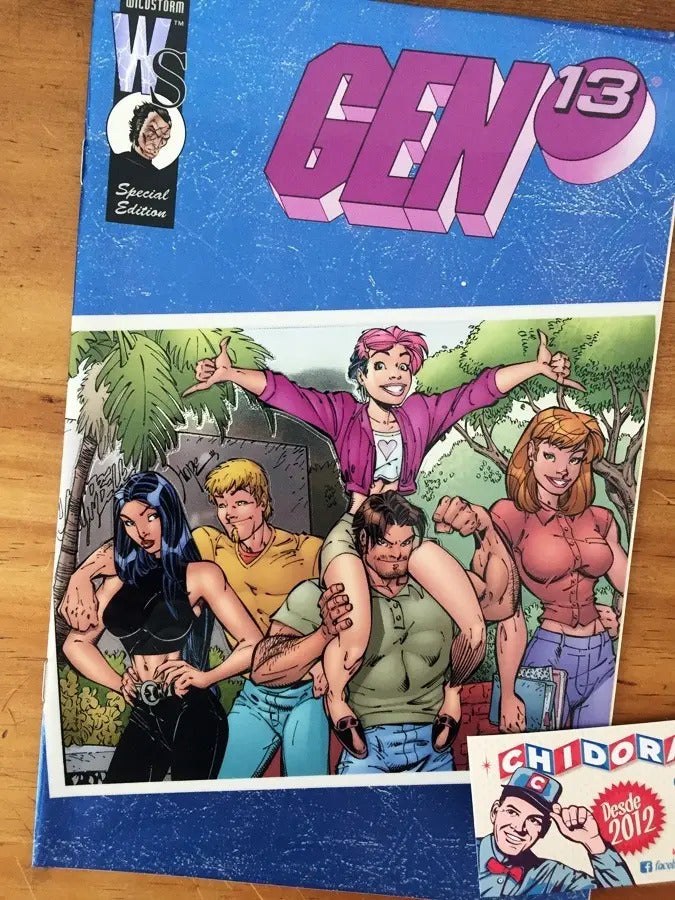 Comic - Gen 13 #1 Special Ed Chrome Scott Campbell Cover E