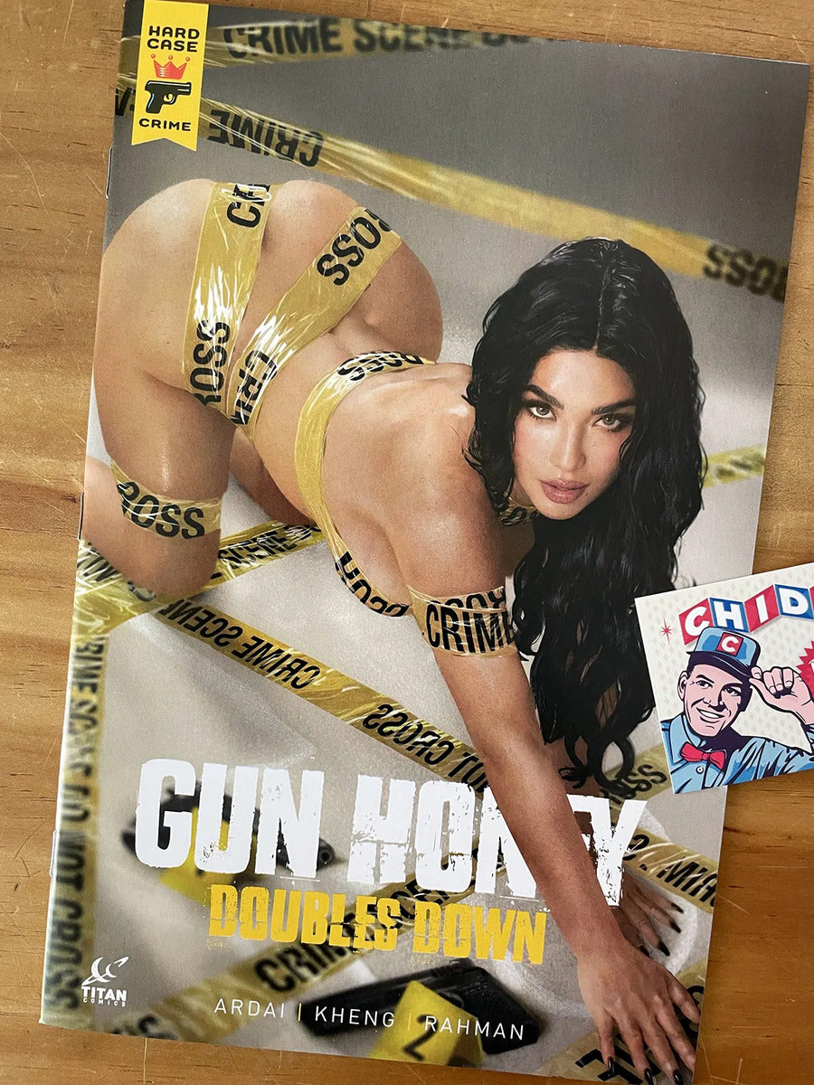 Comic - Gun Honey Doubles Down #1 Shikarii Trade Sexy Cover