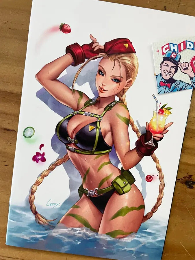 Comic - Street Fighter Masters Cammy #1 Leirix Green Sexy