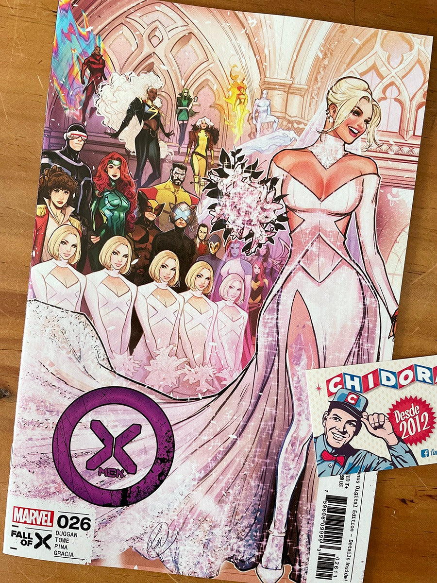 Comic Set - Iron Man Wedding Emma Frost Tony Stark