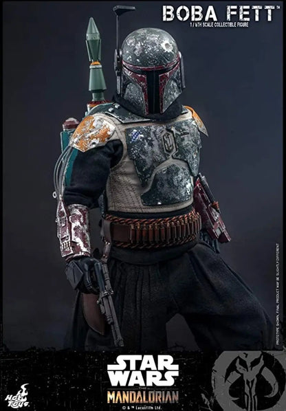 Figura - The Mandalorian Boba Fett Hot Toys Nuevo Star Wars