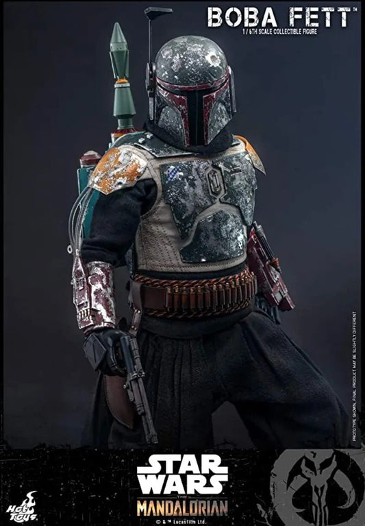 Figura - The Mandalorian Boba Fett Hot Toys Nuevo Star Wars