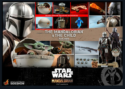 Figura - The Mandalorian & Child Dx Ver Hot Toys Star Wars