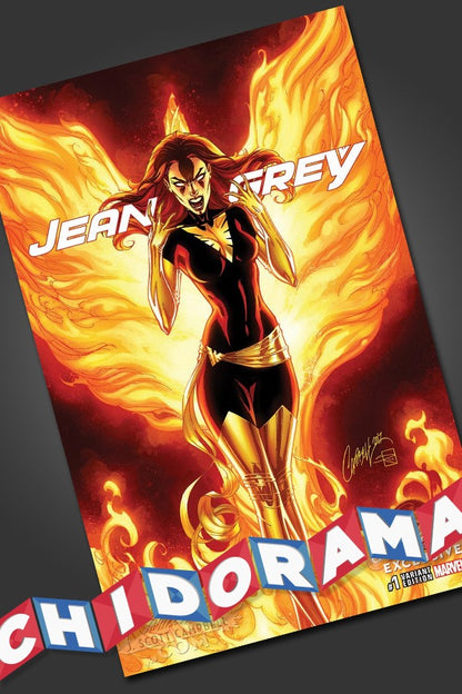 Comic Set - Jean Grey #1 Scott Campbell Cover A, B Y C