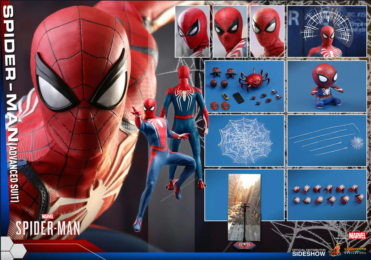 Figura - Spider-man Advanced Suit Ver Hot Toys Vg Masterpiec