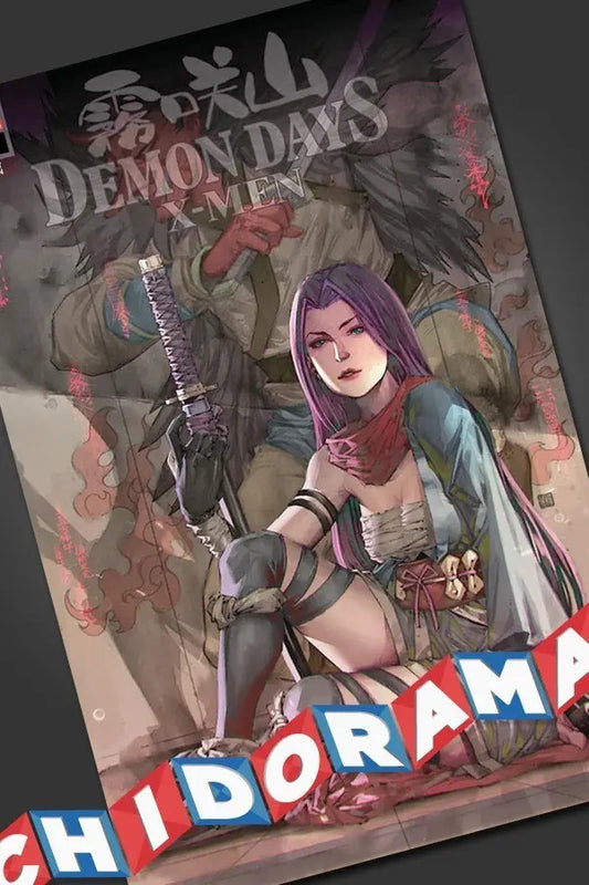 Comic -  Demon Days X-men #1 Kael Ngu Variant Psylocke