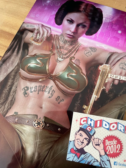 Comic - Power Hour #2 Shikarii Sexy Princess Leia Metal