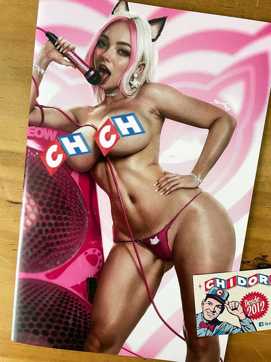 Comic - Miss Meow #8 Shikarii K-pop Topless Virgin Sexy