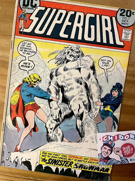 Comic - Supergirl #7 Zatanna