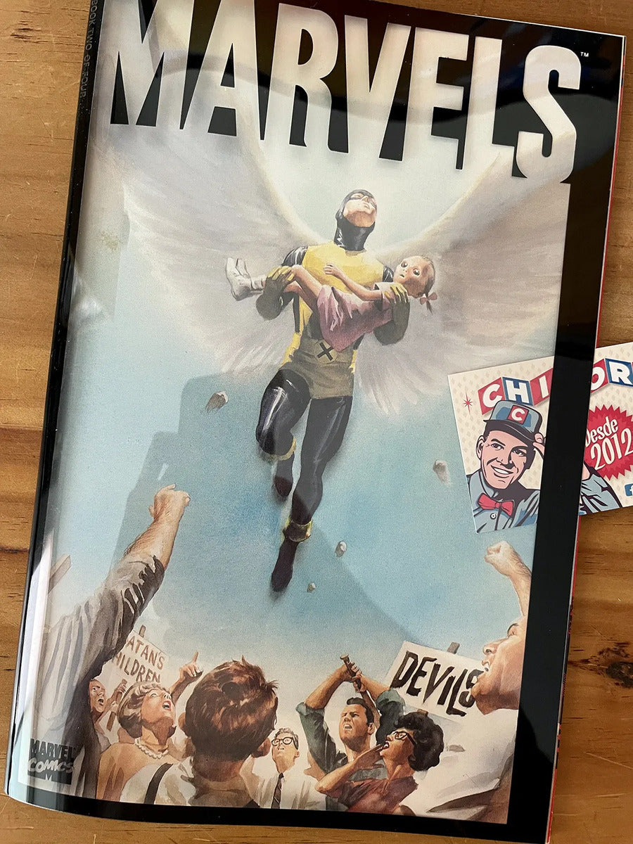 Comic Set - Marvels Set Completo Alex Ross Portadas Acetato