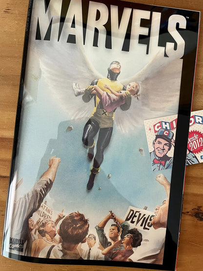 Comic Set - Marvels Set Completo Alex Ross Portadas Acetato