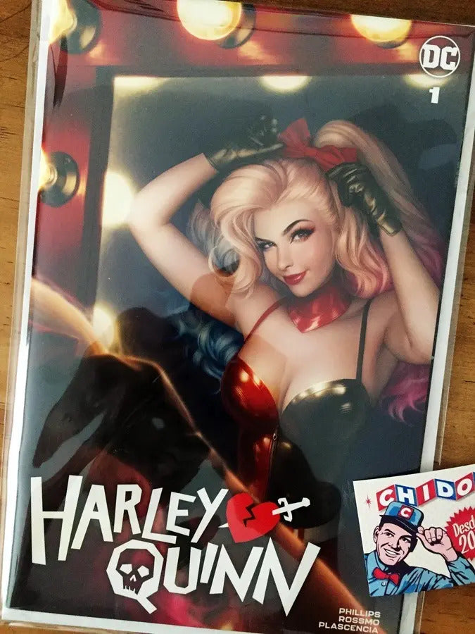 Comic Set - Harley Quinn #1 Warren Louw A Y B Virgin Sexy