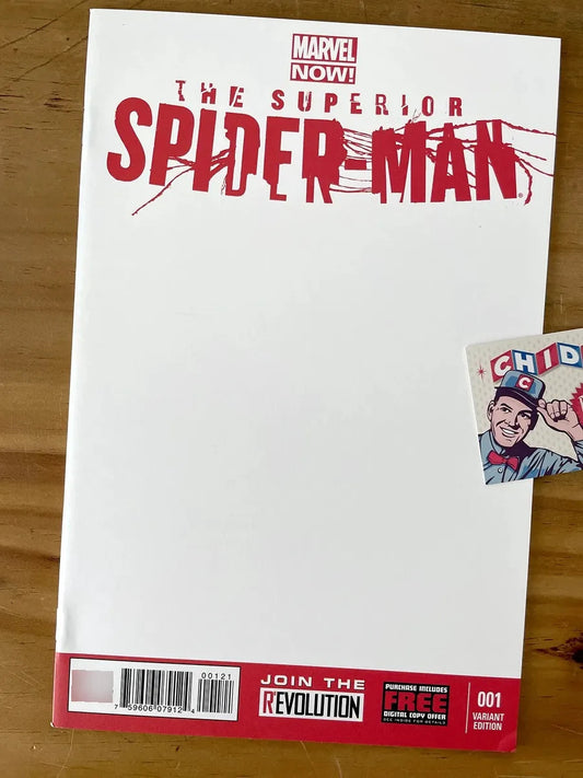 Comic - Superior Spider-man #1 Blank Variant
