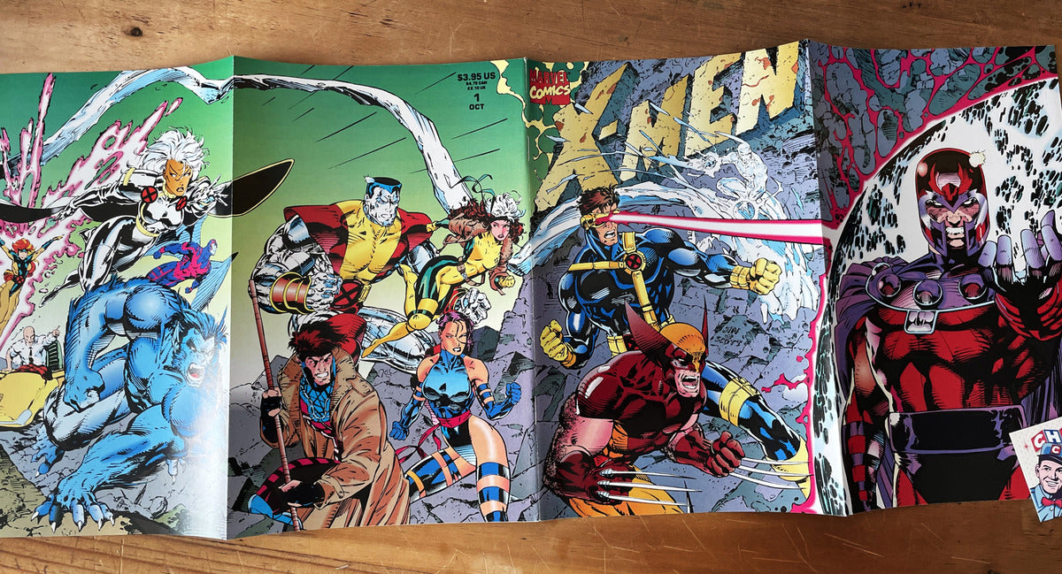 Comic Set - X-men #1 Jim Lee Set Connecting Completo Jean
