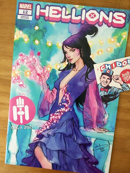 Comic - Hellions #12 Sabine Rich Variant Psylocke X-men