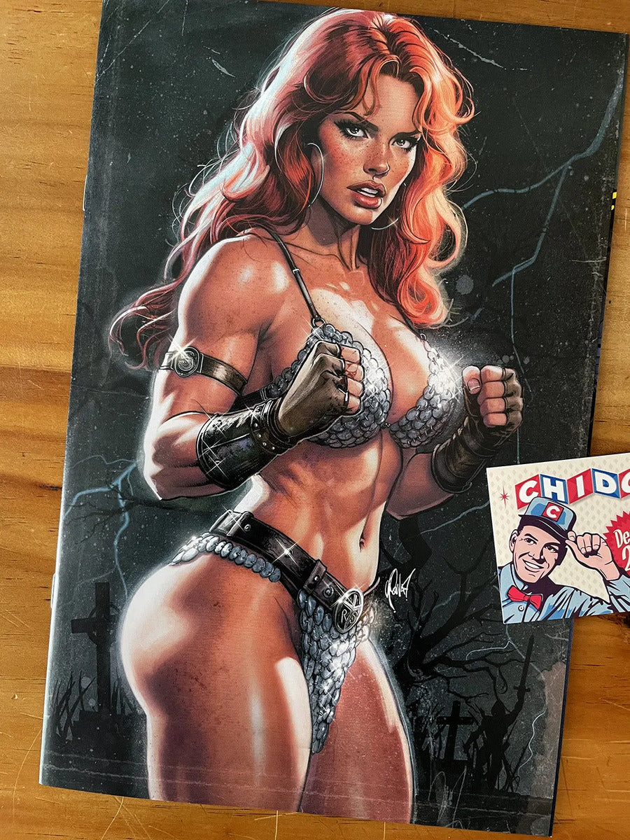 Comic - Red Sonja She Devil With A Sword #1 Poulat Cover C