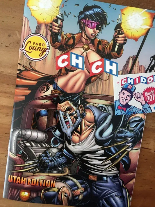 Comic - Faro's Lounge Wolverine Jubilee Naughty Varese