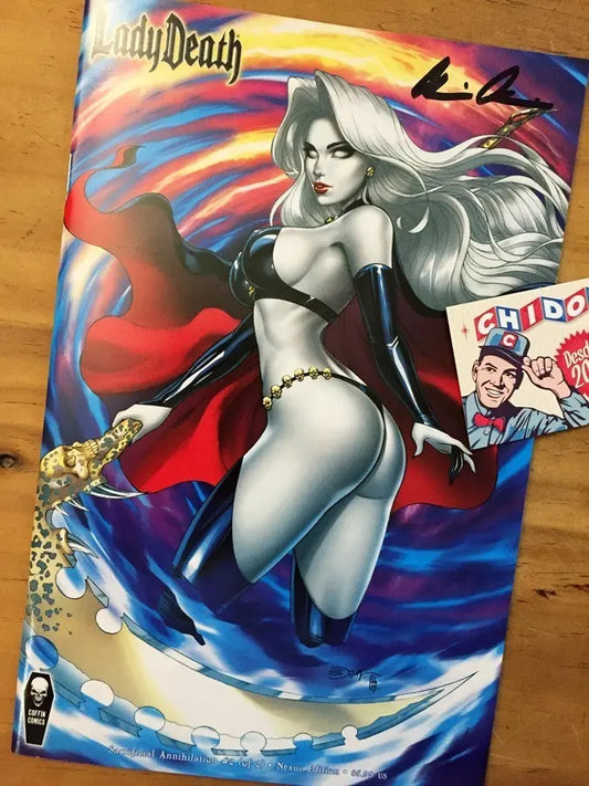 Comic - Lady Death Sacrificial Annihilation #2 Nexus Cruz