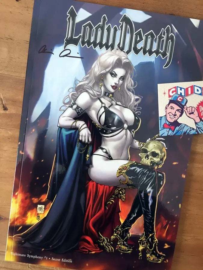 Comic - Lady Death Nightmare Symphony #1 Secret Edition
