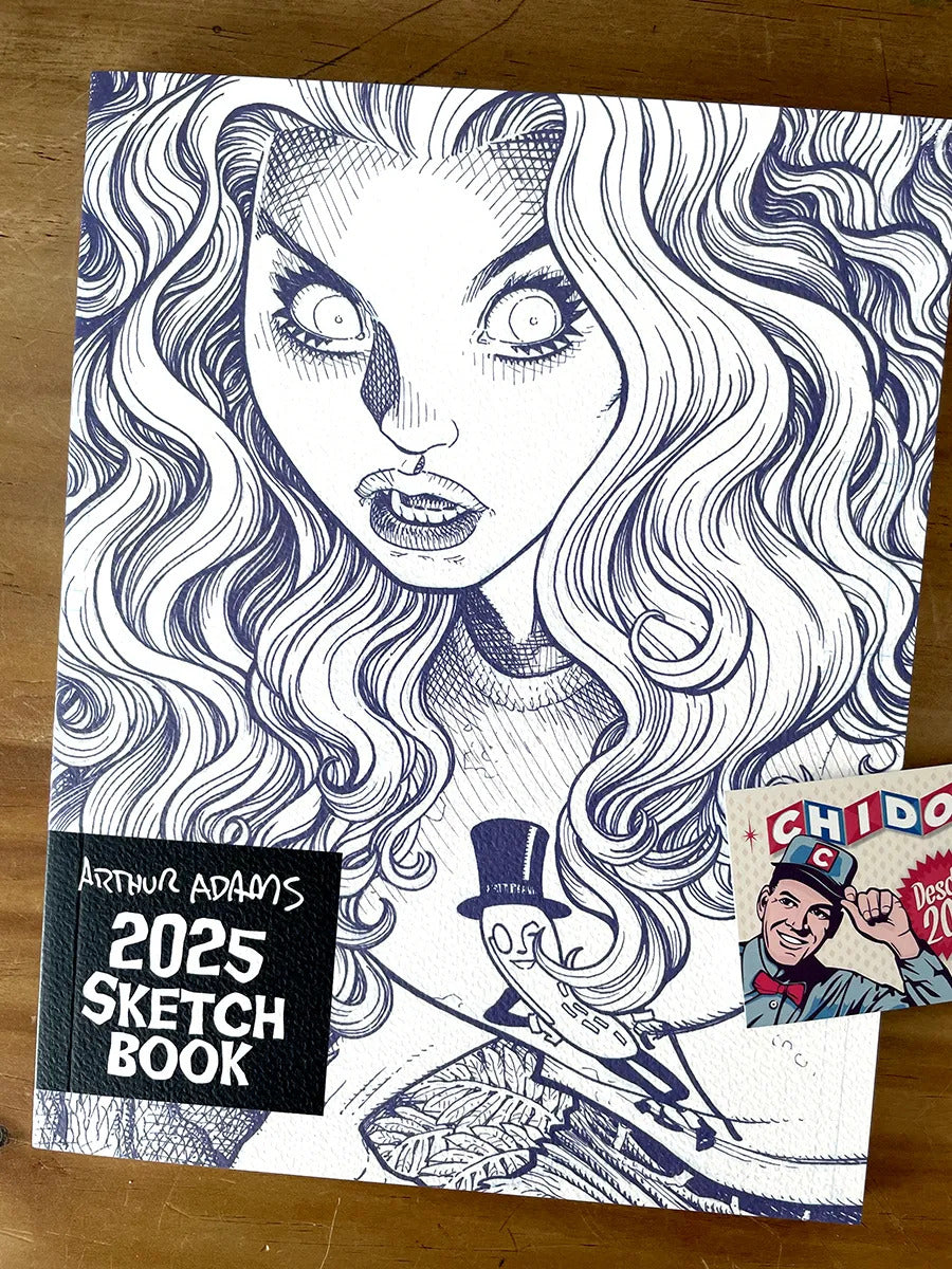 Sketchbook - Arthur Adams 2025 Sketchbook Dc Marvel