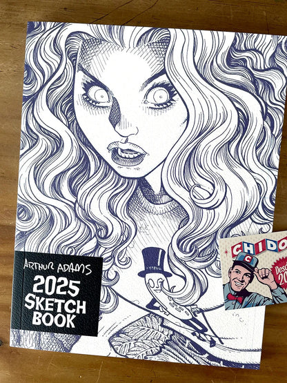 Sketchbook - Arthur Adams 2025 Sketchbook Dc Marvel