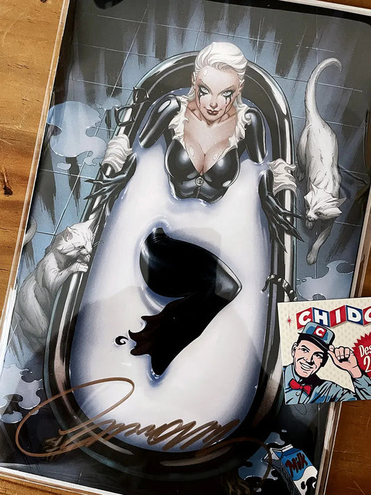Comic - Amazing Spider-man #54 Foil Black Cat Firma Campbell
