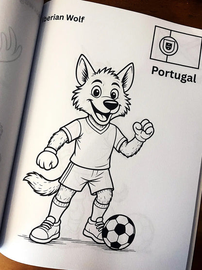 2 Libros Para Colorear Mundial Fútbol Album México 2026 Fifa