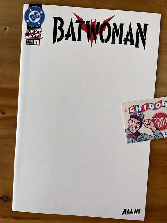Comic - Batwoman #1 Blank Variant