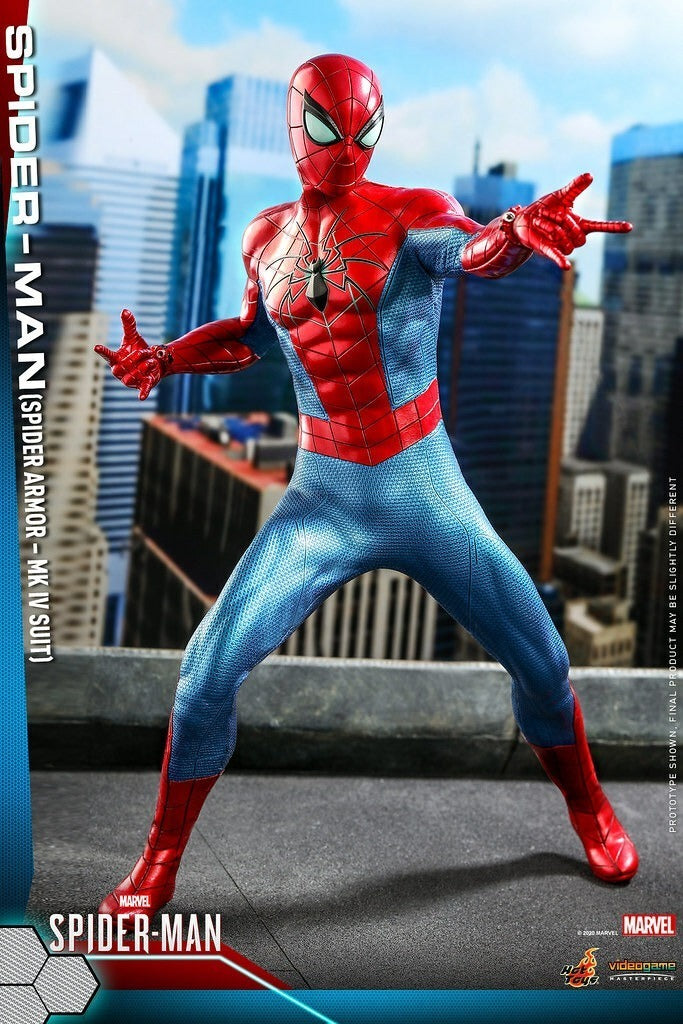 Spider-man Armor Suit Hot Toys Nuevo Mk Iv
