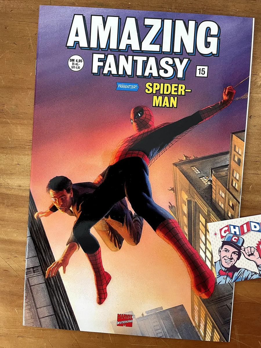 Comic - Amazing Fantasy #15 Alex Ross Variante Alemán