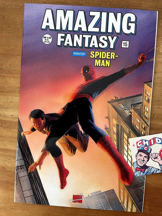 Comic - Amazing Fantasy #15 Alex Ross Variante Alemán