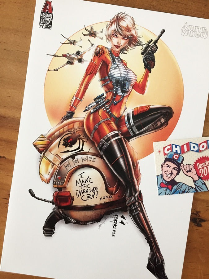 Comic Set - White Widow #1 Jamie Tyndall Star Wars Variants