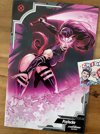 Comic - Psylocke Ninja #1 Juan Frigeri Variant Sexy