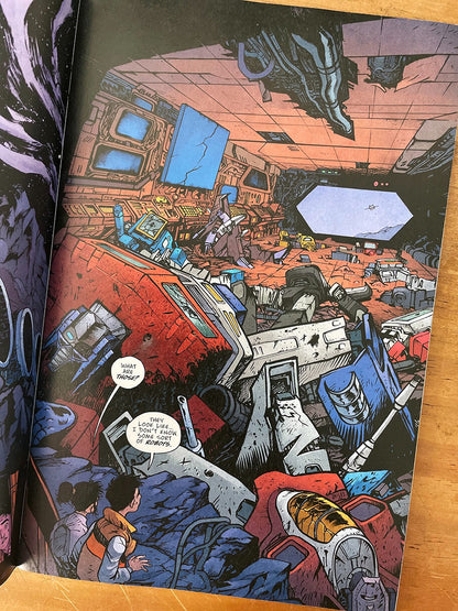 Comic - Transformers #1 Nycc 2023 Mike Bowden Optimus Prime
