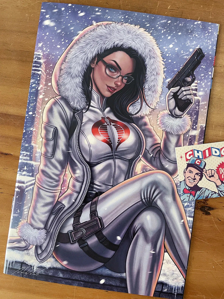 Comic - G.i. Joe Baroness Silent Missions #1 David Dias
