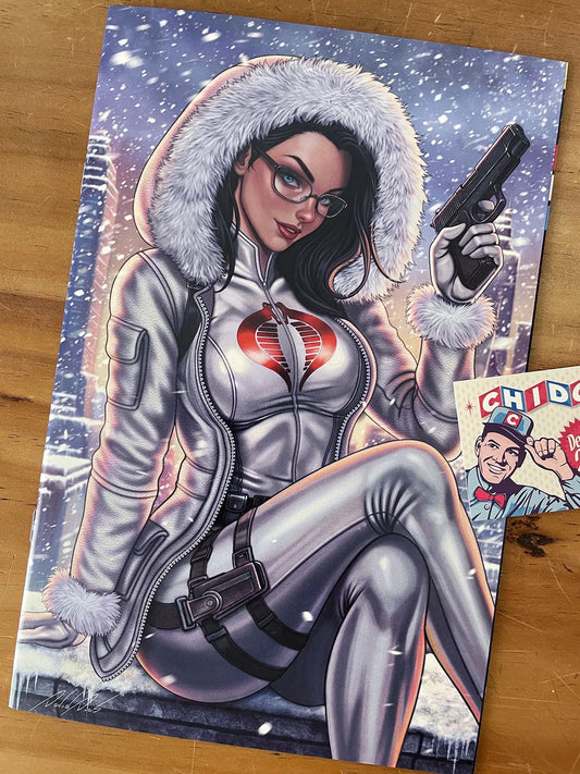 Comic - G.i. Joe Baroness Silent Missions #1 David Dias