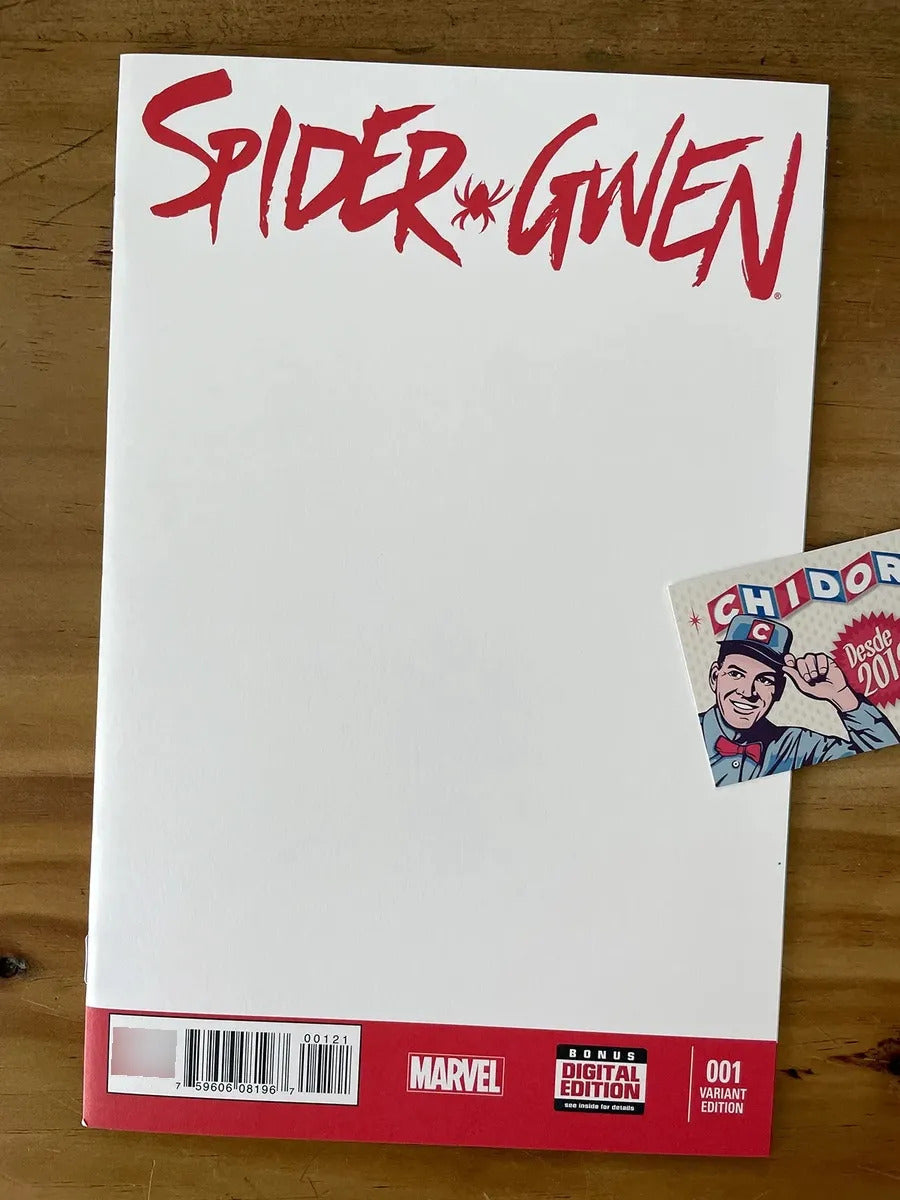 Comic - Spider-gwen #1 Blank Variant