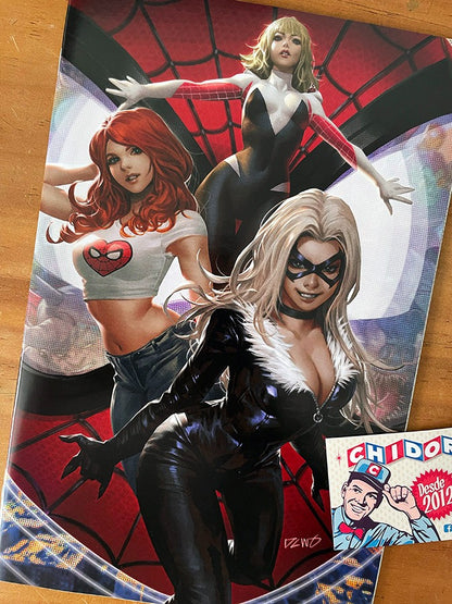 Comic - Amazing Spider-man #26 Chew Black Cat Virgin Sexy Mj