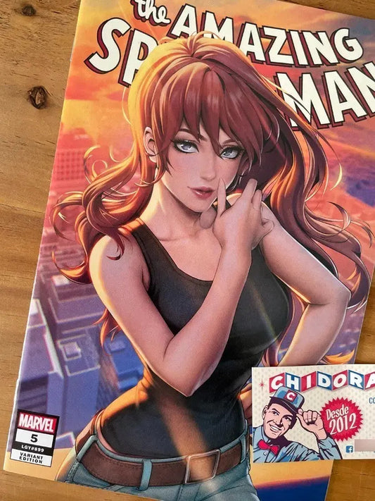 Comic - Amazing Spider-man #5 R1c0 Mary Jane Variant Trade