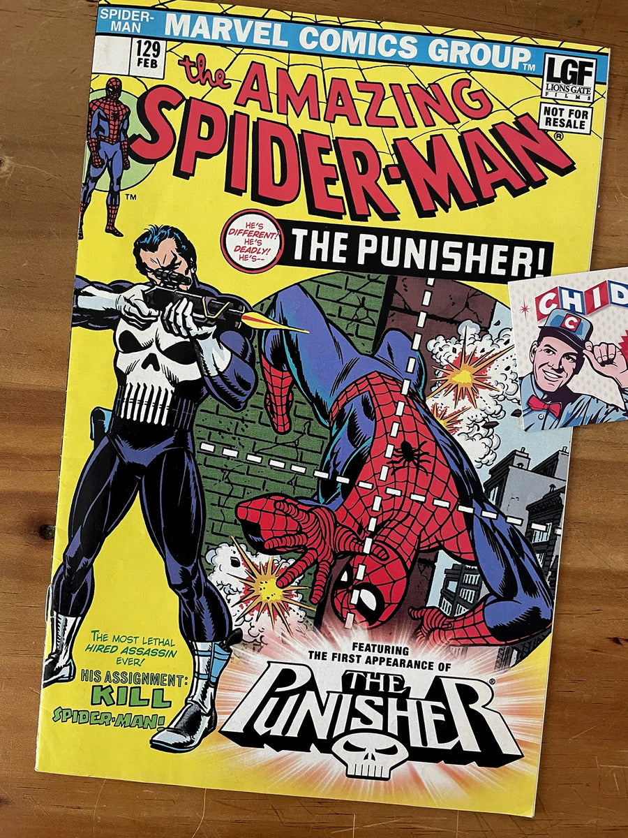 Comic - Armazing Spider-man #129 Punisher