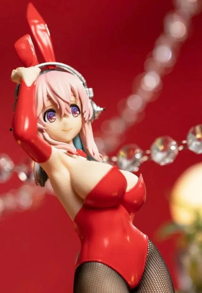 Figura - Super Sonico Bicute Bunnies Figure Furyu Red Nueva