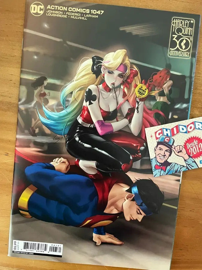 Comic - Action Comics #1047 Leirix Variant Harley Quinn