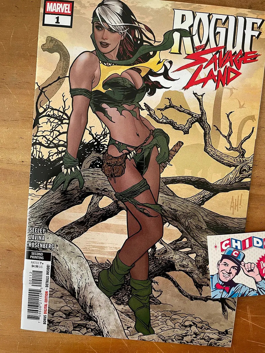 Comic - Rogue Savage Land #1 Adam Hughes Variant Sexy