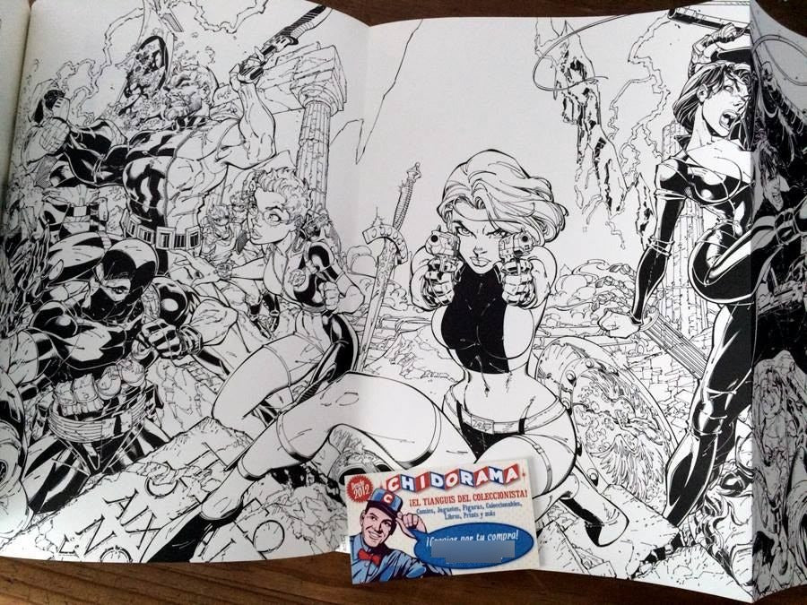 Libro - Danger Girl Permission Coloring Scott Campbell