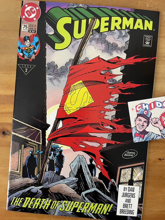 Comic - Superman #75 Muerte Superman