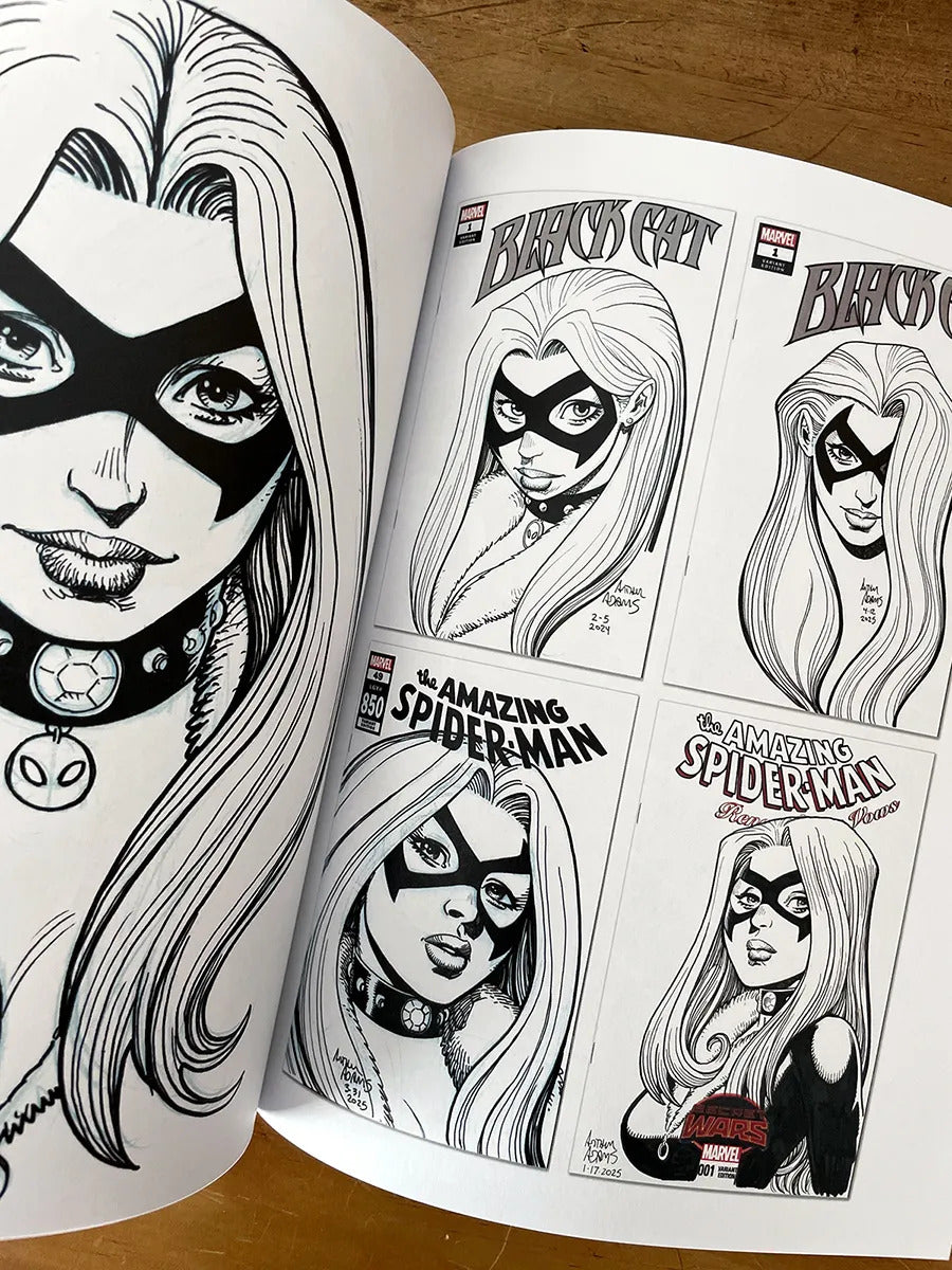 Sketchbook - Arthur Adams 2025 Sketchbook Dc Marvel