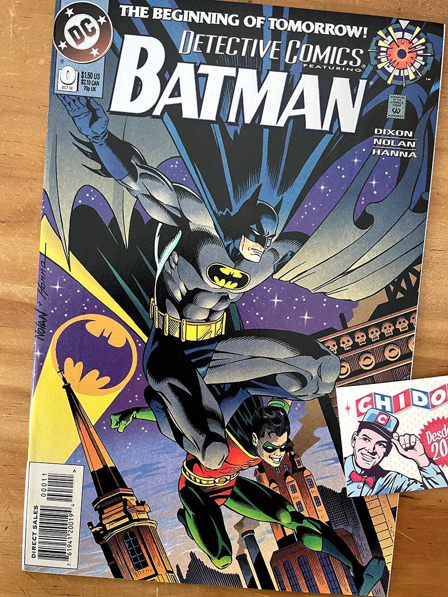 Comic - Detective Comics #0 Batman Robin
