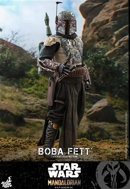 Figura - The Mandalorian Boba Fett Hot Toys Nuevo Star Wars